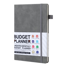 Receptenboek met bloemenmotief, spiraalbinding, A4-formaat, met harde tussenschotten.