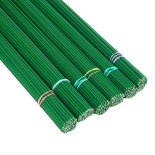 Grüner Blumendraht, 14 Gauge, 200 Stück