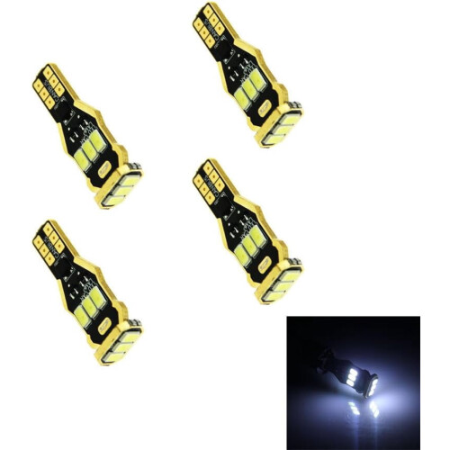 Φωτιστικό οπισθοπορείας LED WerFamily T15CANBUS4 τεμάχια2W6000K