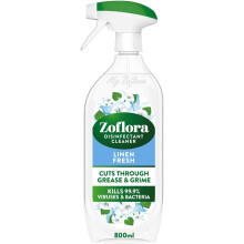 Zoflora Linen Fresh Multipurpose Spray, 800 ml, Disinfectant, Pet Safe, Kills 99.9% Bacteria & Viruses