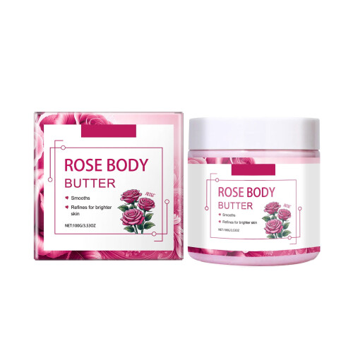 Manteiga Corporal Hidratante de Coco e Rosa 200g