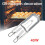 Ampoule LED G9 dimmable 40 W à culot bipolaire 5