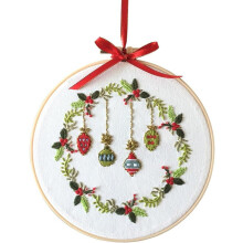 Kit de Bordado Sinos de Natal Chenflying (1/3 peças)