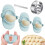 Dumplingmaker set met deegsnijder in 3 maten 1