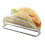 Support à tacos en acier inoxydable, capacité de 6 tacos 4