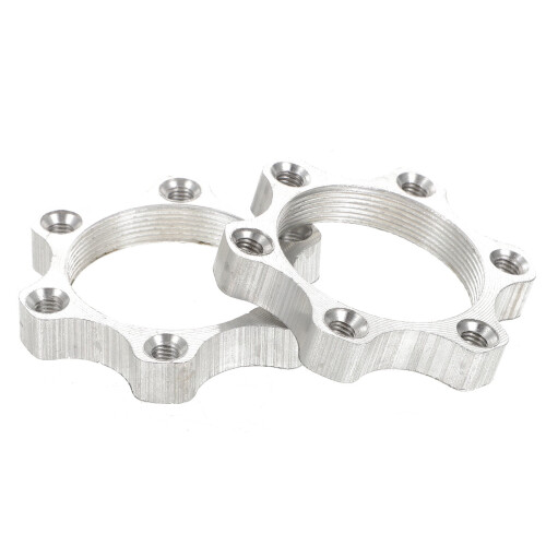 Scheibenbremsnabenadapter aus Aluminiumlegierung, 2 Stück