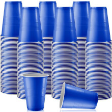Gobelets en plastique 473 ml (16 oz) bleu foncé, lot de 144