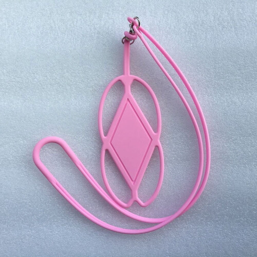 Cordão de silicone para celular (1 unidade)
