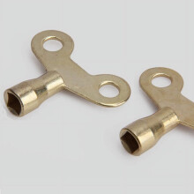 Faucet Key Brass Radiator Bleed Tap Key 2pcs