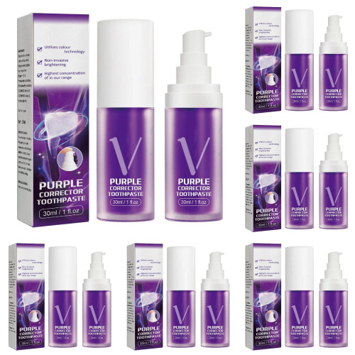 Pasta de dientes morada para dientes sensibles 30 ml