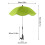 Adjustable stroller parasol with clamp 1 pack 2