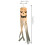 Halloween-Geister-Windsack-Dekoration (1 Stück) 6
