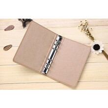 Kraft Paper 6-Hole Ring Binder for A5 Journal