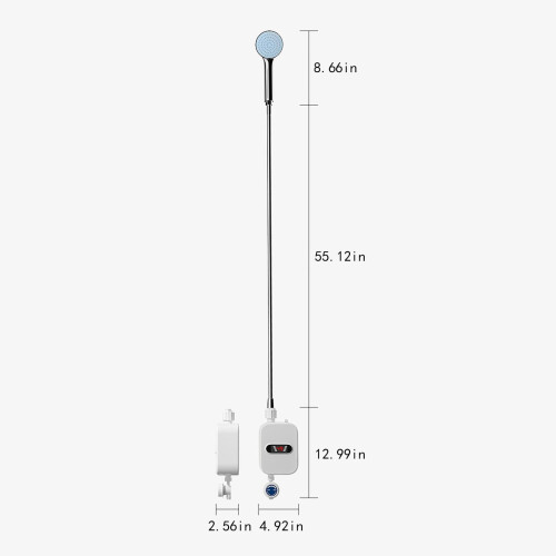 Chauffe-eau électrique instantané Ympuoqn3000W petit format 1