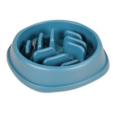 Gamelle anti-glouton pour chien, antidérapante et grande capacité