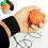 Sprettende armbåndsball elastisk gummi 1 stk 7