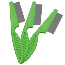 Flea Comb for Dogs and Cats White 3-Pack