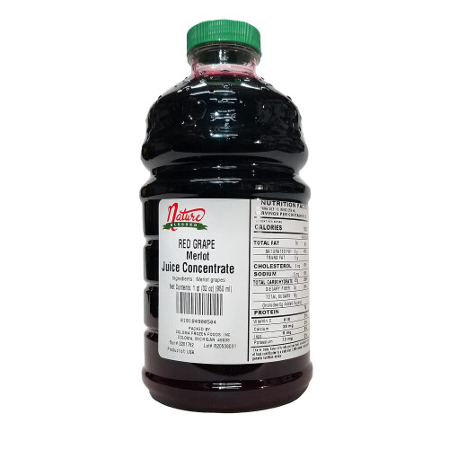 Merlot grape juice concentrate 1 quart