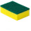 Burete de curățat vase Nano, 10x7x3cm 1