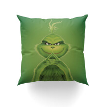 Grinch díszpárnahuzat 16x16 hüvelykes lakberendezés