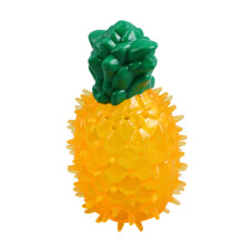Hondenbijtspeeltje met citroen-, ananas- en watermeloensmaak, geschikt om in te vriezen.