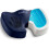 Cuscino per sedile in gel e memory foam, nero, 1 pezzo 1