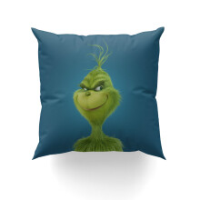 Povlak na polštář Grinch 18x18 palců bytová dekorace