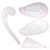 Set rigle de cusut modele, plastic, curbă franceză, metrice, 4 buc. 1