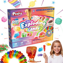 Kit scientifico per la creazione di caramelle commestibili per bambini dagli 8 ai 12 anni con 40 alimenti