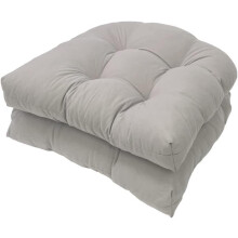 Coussins de chaise d'extérieur imperméables et capitonnés pour osier,