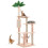 Cat Tree Tower with Plush House and Scratching Posts 1