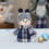Gartenstatue Schneemann (1 Stück) – Solarbetriebene Gartendekoration 1