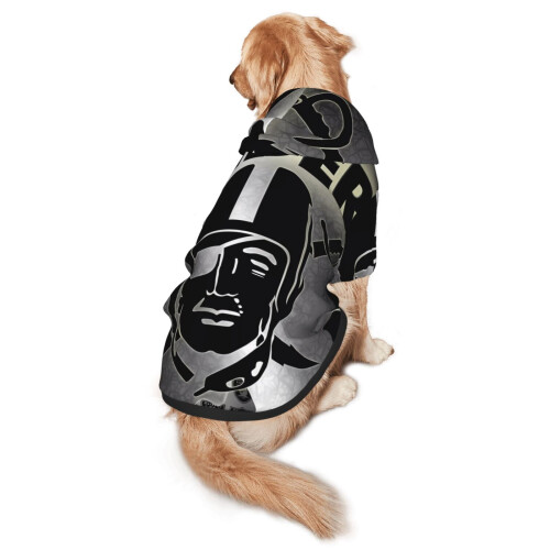 Moletom com capuz para cães de porte médio e grande, com chapéu incluso.