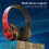 Cuffie circumaurali Bluetooth RnemiTe-amo 5.1 5