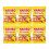 Pacote com 6 saquinhos de balas Haribo sabor salada de frutas (5 oz cada) 1