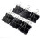 Binderclips klein 25 mm 144 Stück schwarzes Metall 1