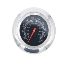 Thermomètre analogique pour barbecue en acier inoxydable
