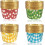 Gingham Foil Cupcake Liners 3.5 oz 200 pcs 4 colors 1
