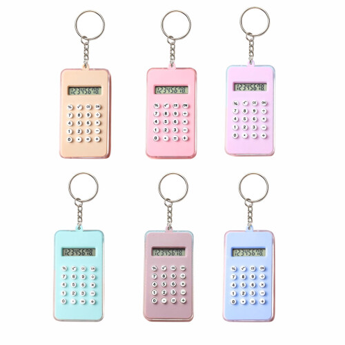 Bear-Shaped Calculator Battery-Powered 4 Colors 1