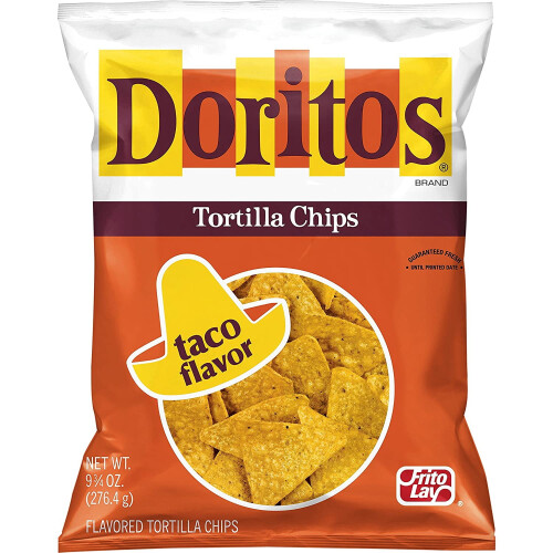 Tortilla Chips Taco Flavor 9.75 oz