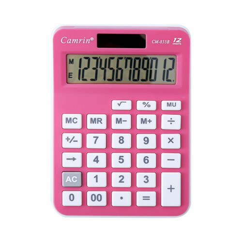 Calculadora de mesa básica com visor grande de 12 dígitos 1