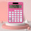 Calculadora de mesa básica com visor grande de 12 dígitos 7