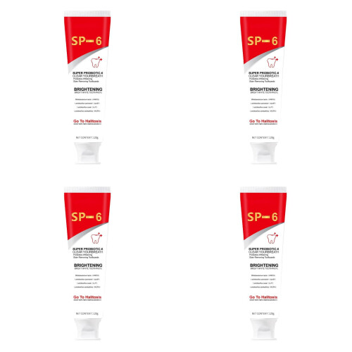Dentifrice SP-6 Ultra Probiotique Blanc Éclat Blanc (4 sachets)