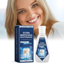 Bain de bouche à la menthe pour une haleine fraîche et des dents plus fortes 120 ml