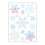 Sticker mural de Noël phosphorescent amovible (1 pièce) 5