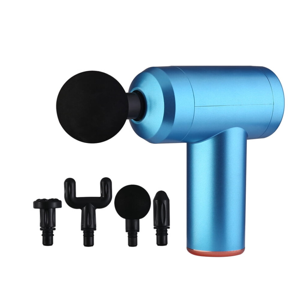 Electric muscle massager portable with adjustable intensity