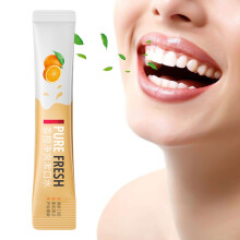 Gel bain de bouche à la menthe fraîche, 10 unités, soin buccal