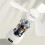 Rechargeable Hanging Ceiling Fan 10.63 inch with Remote and 5