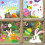 Easter window clings bunny chick decor 12 pcs 3