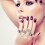 Anillo unisex de cadena plateada estilo punk gótico 2
